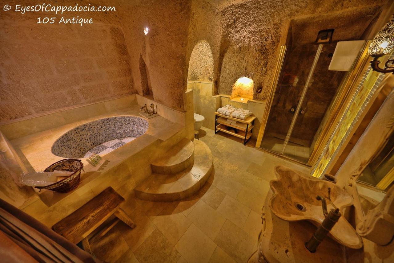 Eyes Of Cappadocia Cave Hotel Uchisar Exterior foto
