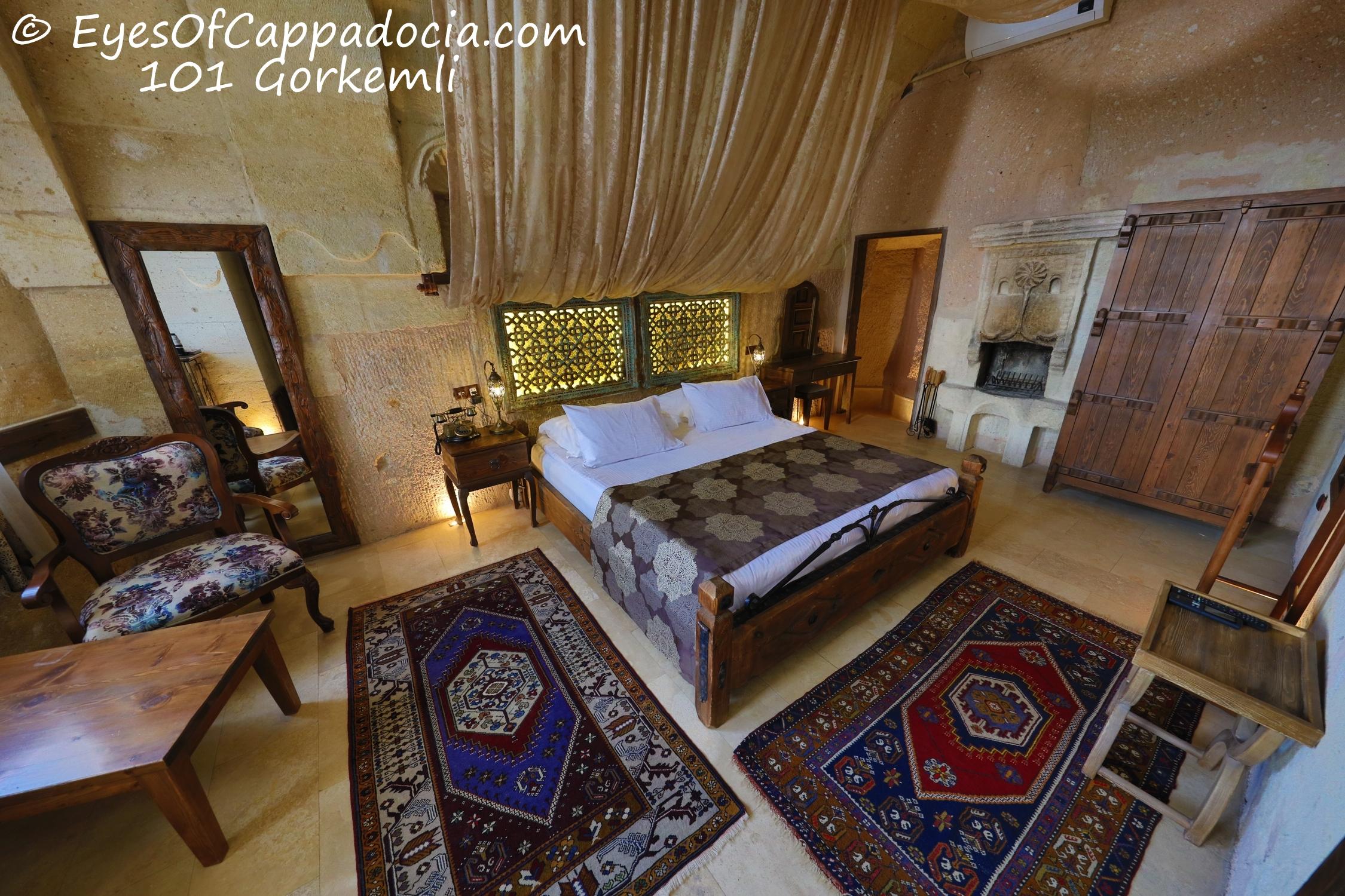 Eyes Of Cappadocia Cave Hotel Uchisar Exterior foto